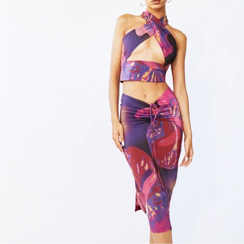 Women's Purple and Pink Set